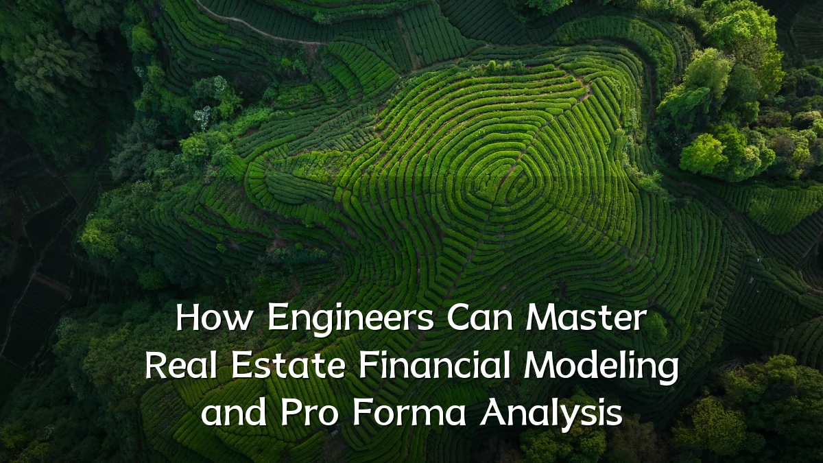 How Engineers Can Master Real Estate Financial Modeling and Pro Forma Analysis