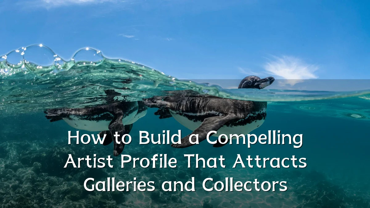 How to Build a Compelling Artist Profile That Attracts Galleries and Collectors