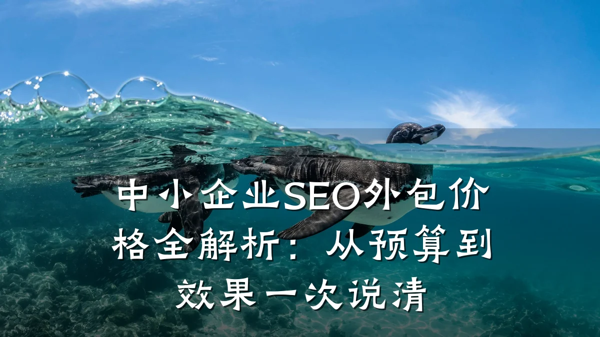 中小企业SEO外包价格全解析:从预算到效果一次说清